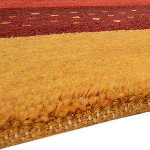 Tapis Indo Gabbeh Yamunanagar Rouge - Pure laine vierge - 60 cm x 90 cm