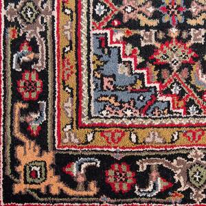 Teppich-Indo Hyderabad Rot Reine Wolle - 60 x 90 cm