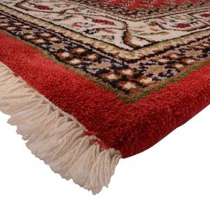 Teppich-Indo Mir Dehli Rot Reine Wolle - 90 x 160 cm