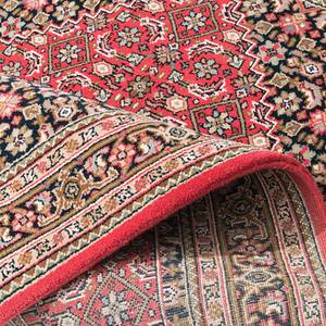 Teppich-Indo Royal Mumbai Rot Reine Wolle - 70 x 140 cm