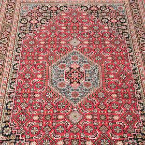 Teppich-Indo Royal Mumbai Rot Reine Wolle - 60 x 90 cm