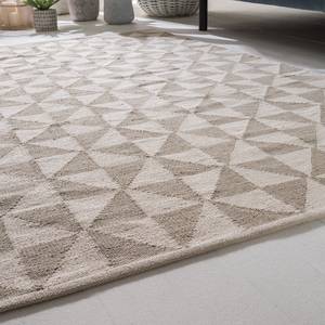 Tapis Jacquard I Coton - Beige / Marron