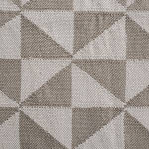 Teppich Jacquard I Baumwollstoff - Beige / Braun