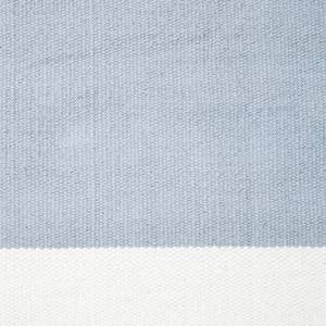 Teppich Juja (handgewebt) Baumwollstoff - Blau / Beige - 140 x 200 cm