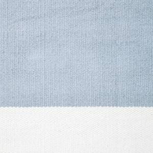 Tapis Juja (tissé à la main) Coton - Bleu / Beige - 160 x 230 cm