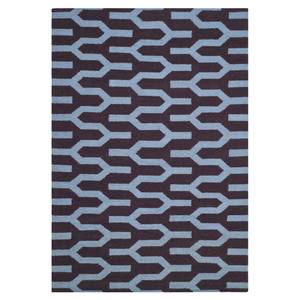 Tapis Karina Mauve / Bleu - 122 x 183 cm - 120 x 180 cm