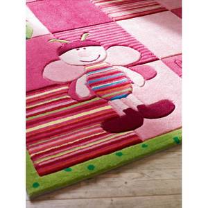 Tapijt Kids Collection met de hand getuft roze 140x200cm