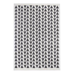 Teppich Kuldiga Kunstfaser - Creme / Grau - 160 x 230 cm