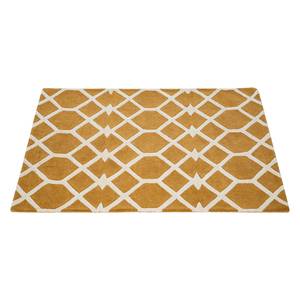 Tapis Limoges Moutarde / Blanc - 160 x 230 cm