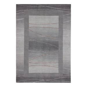 Teppich Linea Wolle/ Silber - 70 cm x 140 cm