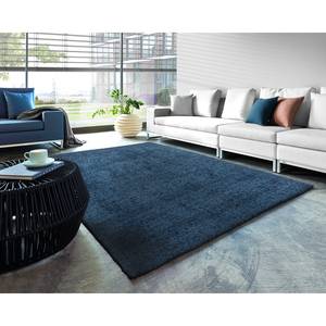 Tapis Livorno Melange Fibres synthétiques - Bleu lagon - 170 x 240 cm