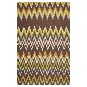 Tapis Lojento Marron / Jaune - 160 x 230 cm