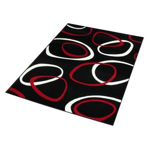 Tappeto Loop Nero / rosso - 80 x 300 cm