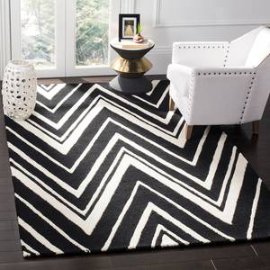 Tappeto Luca Nero/Color crema - Misure: 152 x 243 cm - 160 x 230 cm