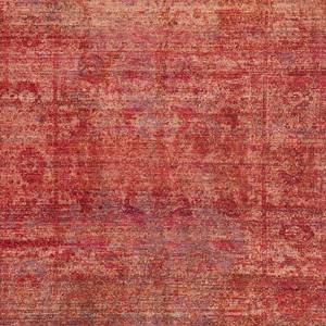 Teppich Lulu Vintage Kunstfaser - Fuchsia - Rot / Karamell - 160 x 230 cm