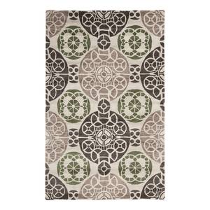 Tapis Mali Gris - Vert - Fibres naturelles - 160 x 230 cm