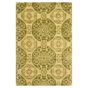 Tapis Mali Jaune / Vert - 122 x 183 cm - 120 x 180 cm