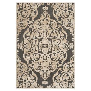 Tapis Marigot Gris pierre / Anthracite - 121 x 170 cm - 120 x 170 cm