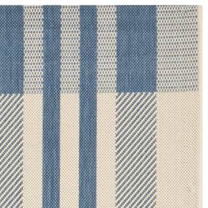 Teppich Mendez Blau / Beige - 120 x 180 cm