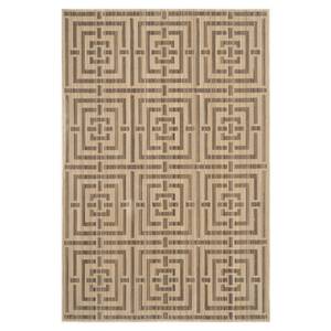 Tapis Mendoza Jaune, taupe - 121 x 182 cm - 120 x 180 cm