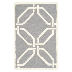 Tapis en laine Mollie Laine - Gris - 90 x 150 cm