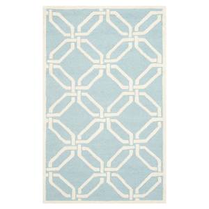 Tapis en laine Mollie Laine - Bleu clair - 90 x 150 cm