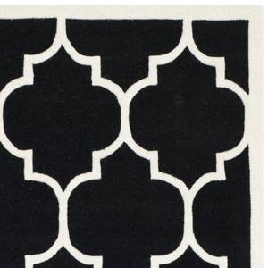 Tapijt Morton zwart/crèmekleurig - 120 x 180 cm