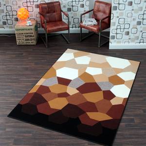 Tapijt Mozaïek Bruin/beige - 190x280cm