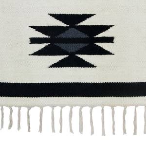 Wollen tapijt Muleby textielmix - grijs - 140x200cm