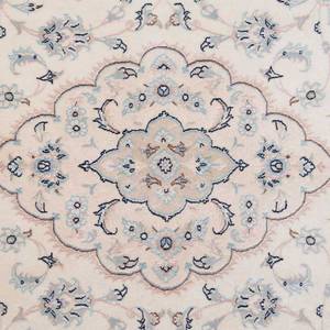 Tapis Nain Scherkat Royal Beige - Pure laine vierge - 120 cm x 200 cm