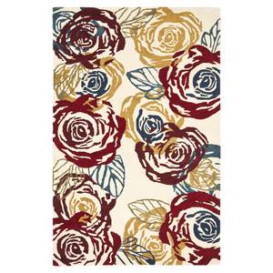 Tapis Navid Crème / Multicolore - 153 x 244 cm - 160 x 230 cm