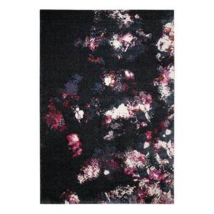 Tapis Nocturnal Flowers Fibres synthétiques - Multicolore - 133 x 200 cm