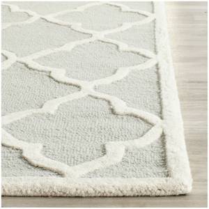 Teppich Noelle handgetuftet Wolle - Schwedisch Weiß - 160 x 230 cm