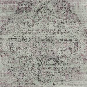 Tapis Olivia Fibres synthétiques - Gris / Baies - 100 x 140 cm