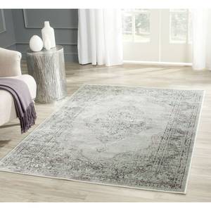 Tapis Olivia Fibres synthétiques - Gris / Baies - 100 x 140 cm