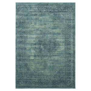 Tappeto Olivia Look vintage Turchese 122 x 171 cm - 120 x 170 cm