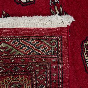 Tapis pakistanais Omara Delux  Rouge Rouge Pure laine vierge 80 cm x 300