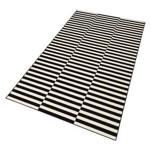 Tapis Panel Fibres synthétiques - Noir / Crème - 200 x 290 cm