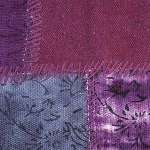 Tapijt Patchwork Velvet Purple paars