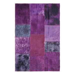 Teppich Patchwork Velvet Purple Violett