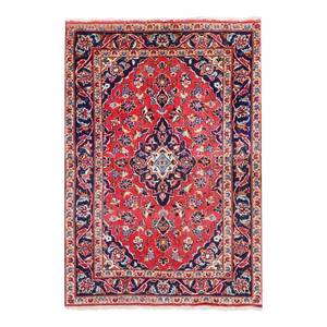 Tapis persan Keschan Rouge - Pure laine vierge