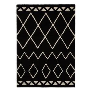 Tapis Play I Tissu - Noir / Crème