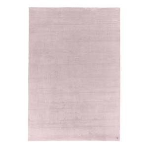 Teppich Powder Uni (handgetuftet) Kunstfaser - Lavendel - 190 x 290 cm