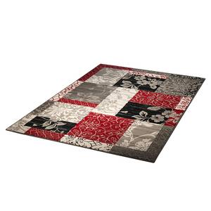 Teppich Prime Pile Billy Jean Grau/Rot/Weiß - 60 x 110 cm