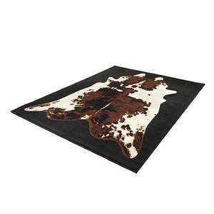 Tapis Prime Pile Noir / Marron - 160 x 230 cm