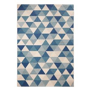 Tapis Prisma Fibres synthétiques - Bleu - 133 x 195 cm