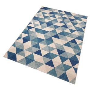 Teppich Prisma Kunstfaser - Blau - 133 x 195 cm