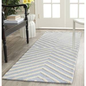 Tapis Prita Laine - Bleu clair / Blanc - 160 x 230 cm