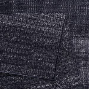 Tapis Rainbow Kelim Coton - Anthracite - 80 x 150 cm