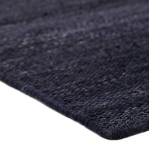 Tapis Rainbow Kelim Coton - Anthracite - 130 x 190 cm